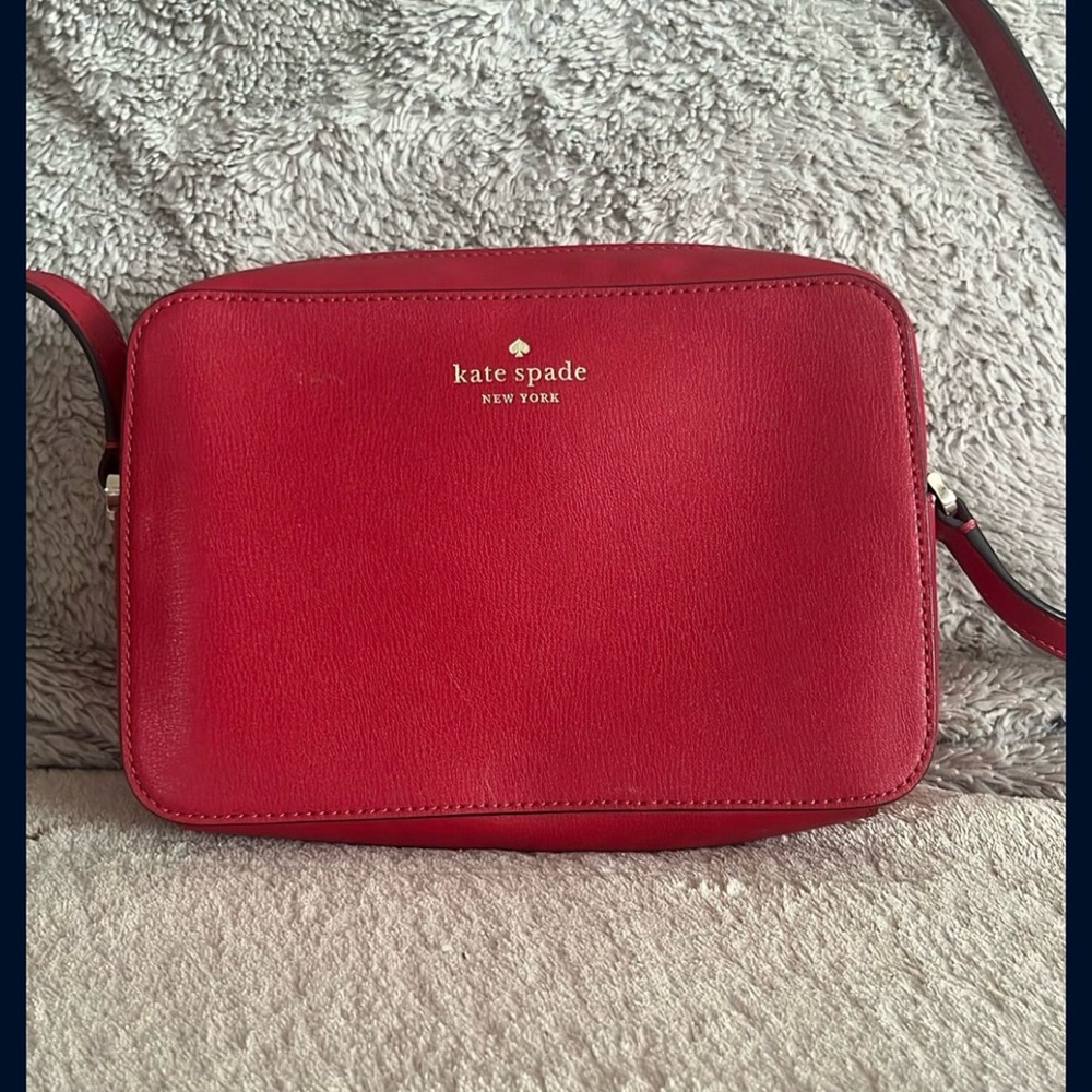 Kate Spade Red Crossbody Bag